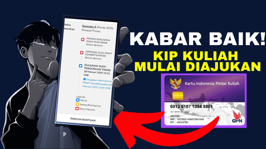 Kapan Pencairan KIP KULIAH Semester Genap 2025?